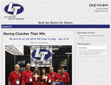 Tablet Screenshot of ltracingclutches.com